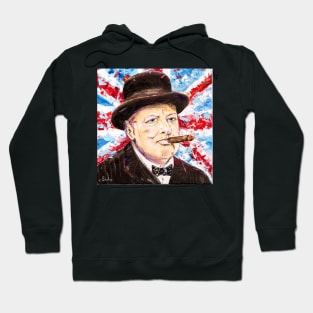 The Greatest Briton. Winston Churchill Hoodie